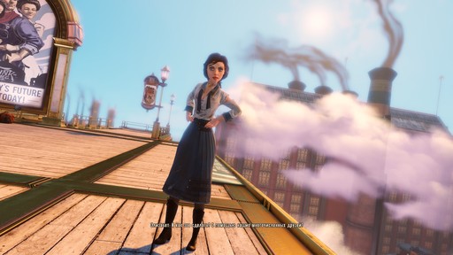 BioShock Infinite - Город моей мечты или Обзор Bioshock Infinite – шутера без укрытий, зато с рельсами, висящими в воздухе, на которых можно покататься